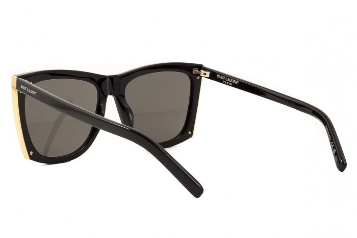 Paloma Square Sunglasses in Black - Saint Laurent