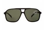 DOUBLEICE Черные солнцезащитные очки Seventies