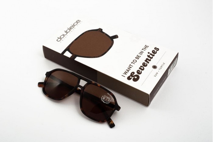 DOUBLEICE Seventies Turtle sunglasses