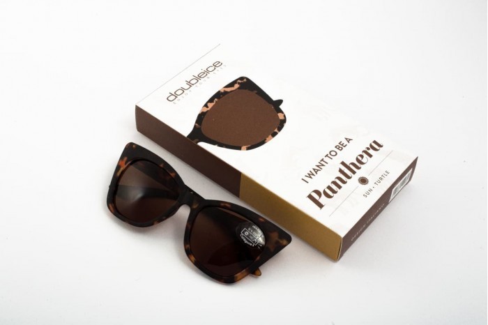 DOUBLEICE Pantera Turtle sunglasses
