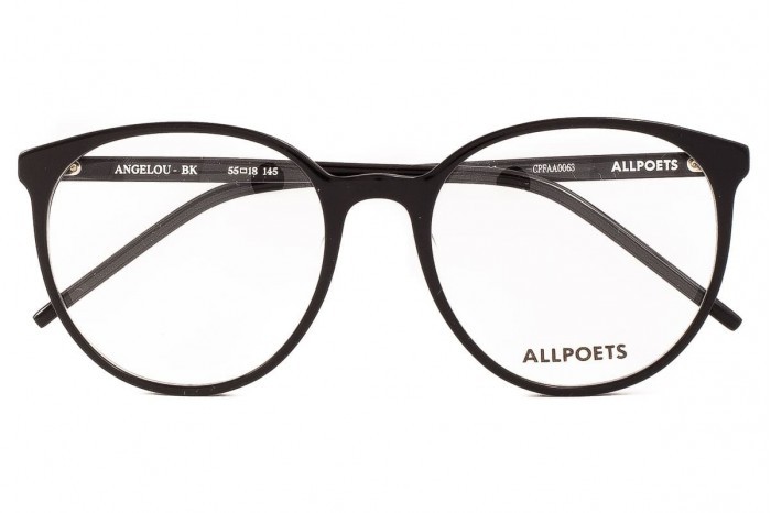 ALLPOETS Angelou eyeglasses bk