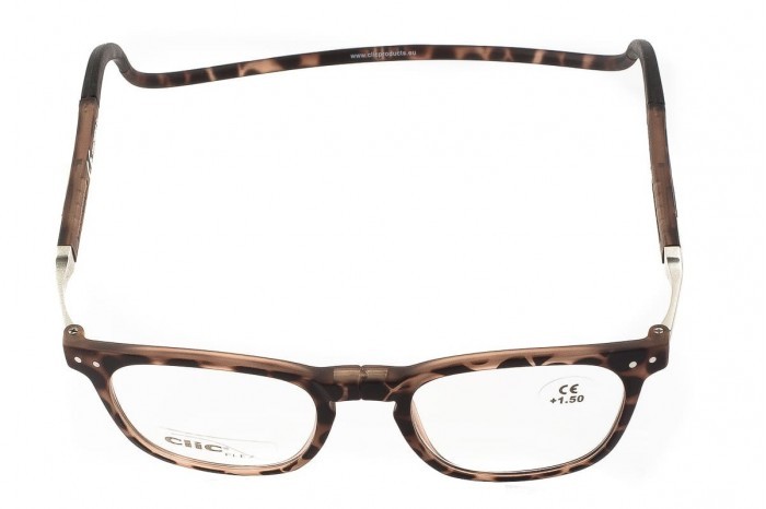Óculos de leitura CliC Flex Manhattan Havana