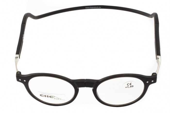 Læsebriller CliC Flex Brooklyn Black