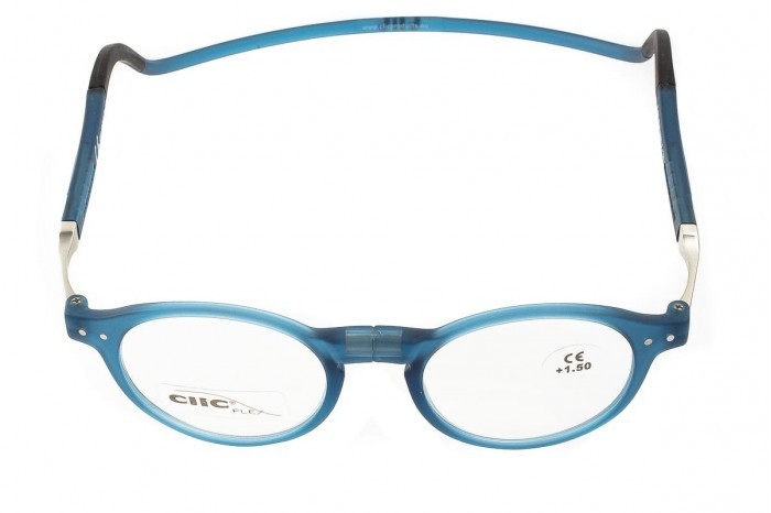Læsebriller CliC Flex Brooklyn Blue Jeans