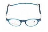 Læsebriller CliC Flex Brooklyn Blue Jeans