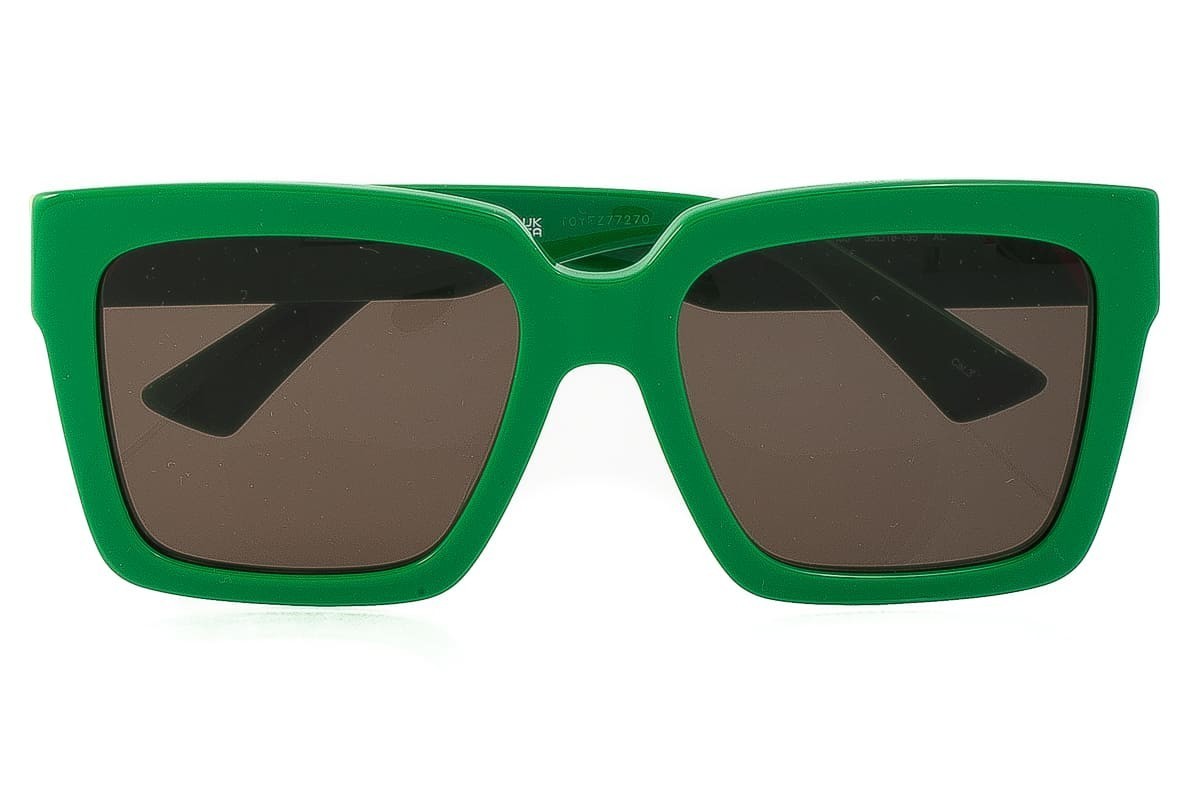 Bottega Veneta BV1255SA Unisex Adults Sunglasses - Green