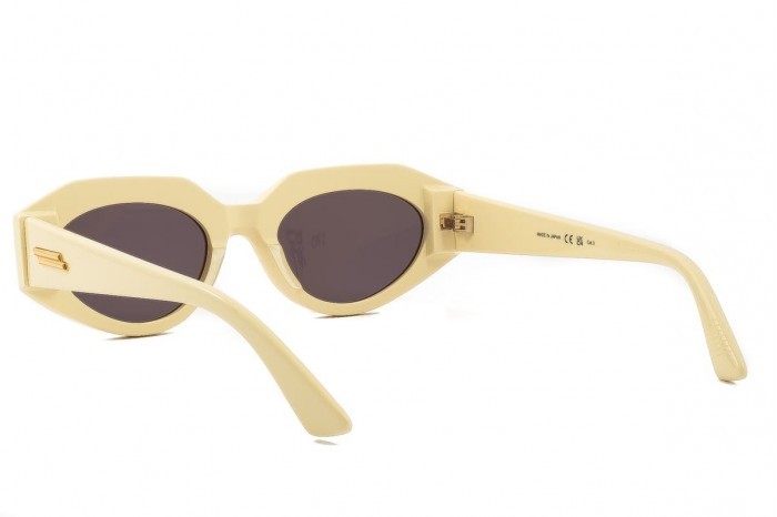 Bottega Veneta Oval Sunglasses Yellow BV1031S 006 - Laneway Boutique
