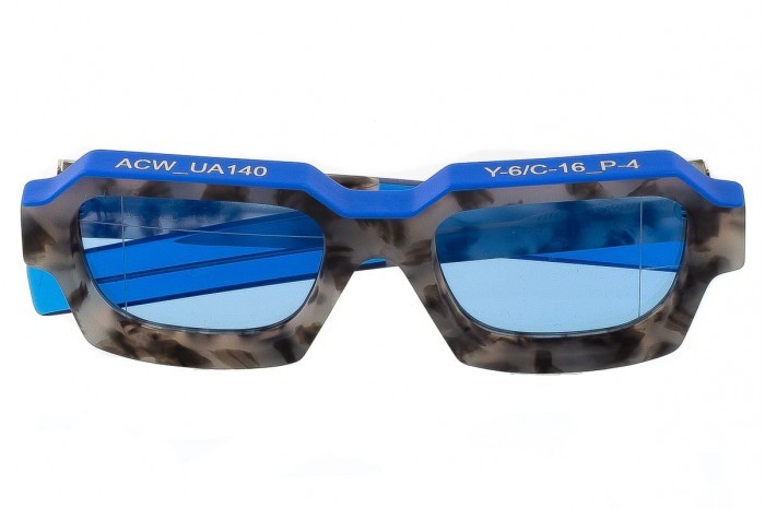 RETROSUPERFUTURE A-Cold-Wall Caro IV Volt Niebieskie okulary przeciwsłoneczne