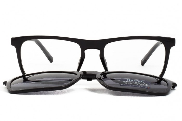 Briller med solklemme INVU M4302 A