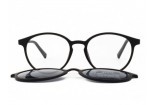 Eyeglasses with sun clip INVU G4110 A