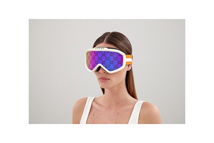 GG Mask Ski Goggles in Multicoloured - Gucci