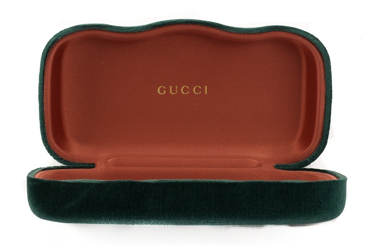 Gucci Rigid Glasses Case Hard Case Green Green Pink 2022