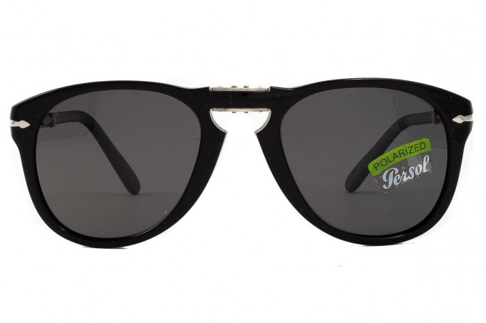 PERSOL 714-SM Steve McQueen 95/48 Folding Polarized Sunglasses