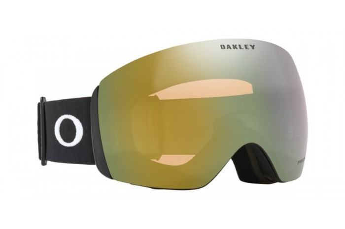 オークリー( OAKLEY スキーゴーグル フライトデッキ L OO7050-C000 ブラック プリズム