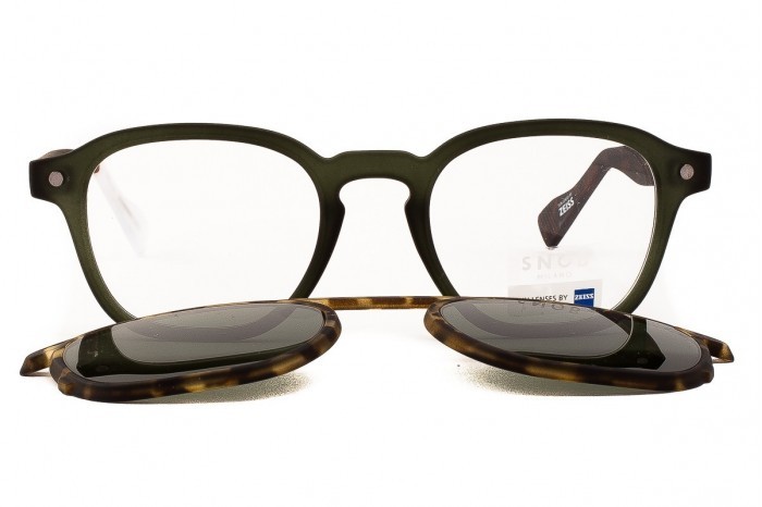 Солнцезащитные очки SNOB MILANO Cabriolet с клипсой snv165cpc10z