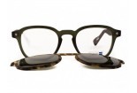 SNOB MILANO Kabrioletowe okulary przeciwsłoneczne z klipsem snv165cpc10z