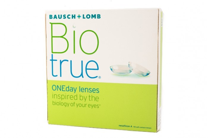 BAUSCH & LOMB 바이오 트루 데일리 콘택트 렌즈 90팩