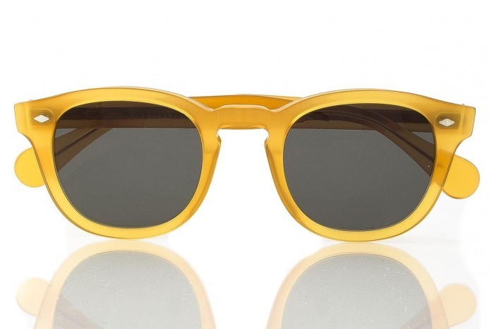 солнцезащитные очки KADOR Woody медового цвета