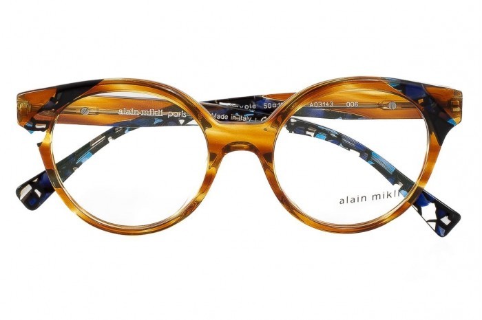 ALAIN MIKLI Glasses A03143 Savoie 006 Havana Blue 2023