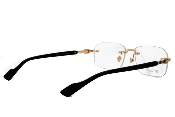 Lunettes de vue GUCCI GG1221O 001 Gold Glasant 2023