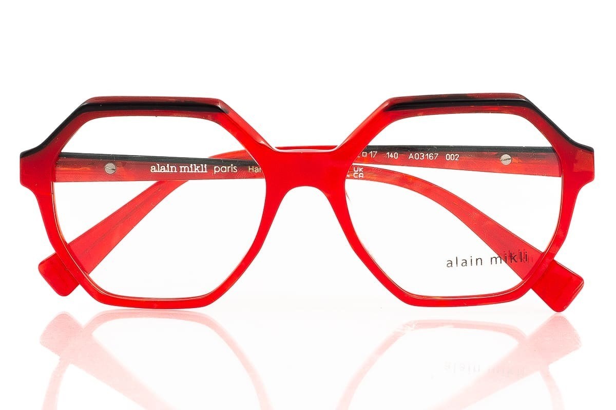 ALAIN MIKLI Glasses A03167 002 Red 2023