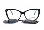 DAMIANI mas154 75-v4 polarized clip-on sunglasses