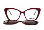 DAMIANI mas164 414 поляризованные солнцезащитные очки с клипсами
