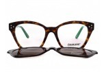 DAMIANI mas168 027 поляризованные солнцезащитные очки с клипсой
