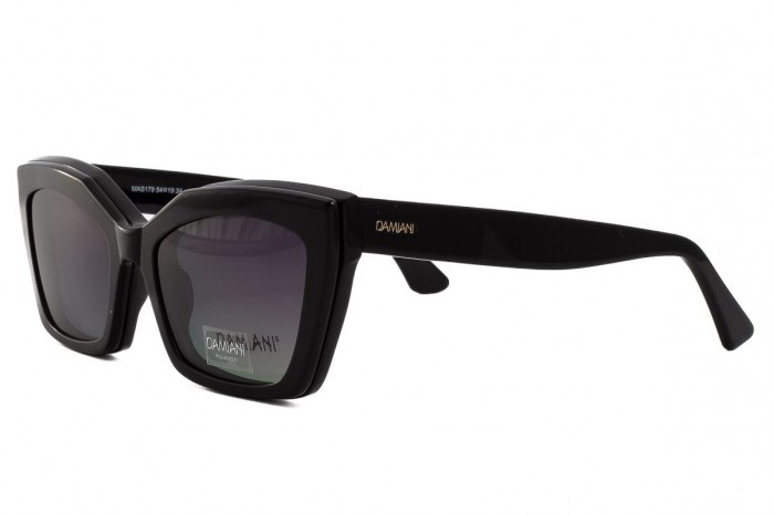 DAMIANI Eyeglasses with clip polarized sun mas179 34 Black