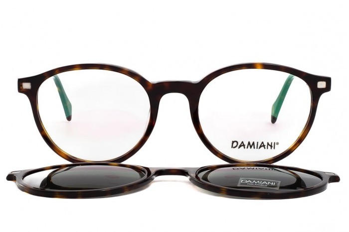 DAMIANI mas176 027 поляризованные солнцезащитные очки с клипсами