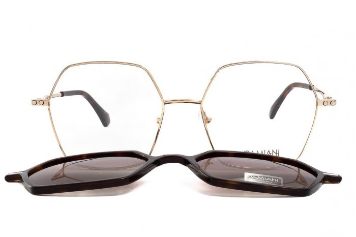 DAMIANI masm05 027 поляризованные солнцезащитные очки с клипсами