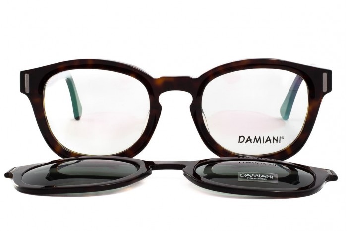 DAMIANI mas178 027 поляризационные солнцезащитные очки с клипсами