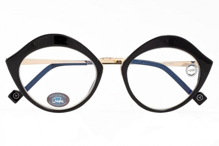 APTICA Lips Black lunettes de lecture prémontées anti-lumière bleue