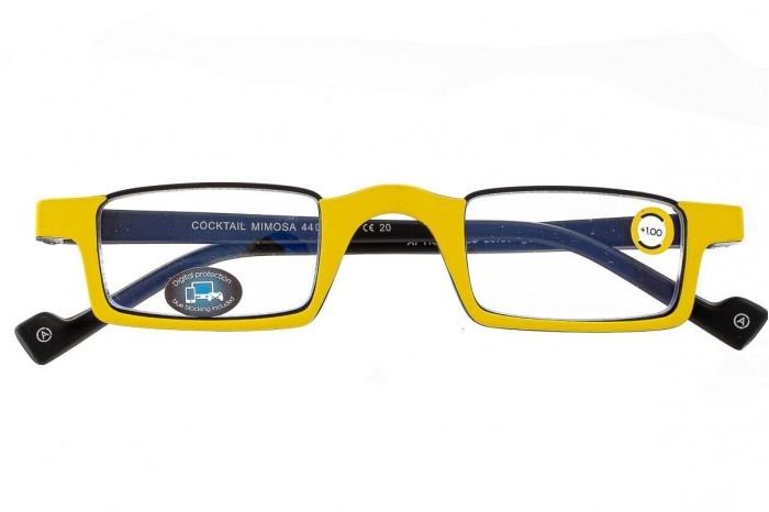 APTICA Cocktail Mimosa anti blue light pre-mounted reading glasses