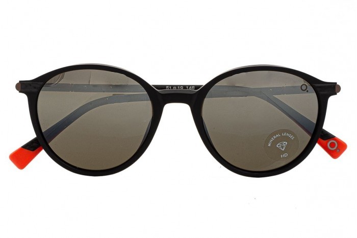 Solar Shield Aviator Sunglasses - Polarized Gray Lenses - Aviator Black Frame - ea