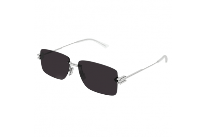 Bottega Veneta Transparent Square Sunglasses
