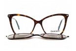 DAMIANI mas184 027 Clip On eyeglasses