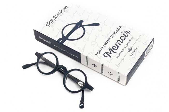 Pre-mounted reading glasses DOUBLEICE...