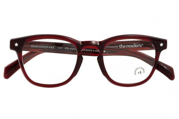 Förmonterade läsglasögon THE READERS Hemingway bx