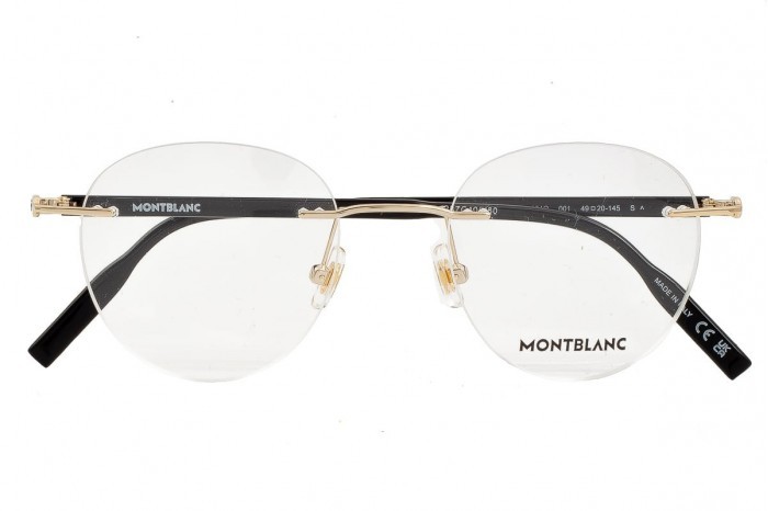 Gafas MONTBLANC MB0224O 001 Glasant