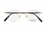 MONTBLANC MB0224O 001 Szklane okulary