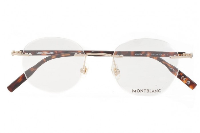 MONTBLANC MB0224O 002 Glasant-Brille