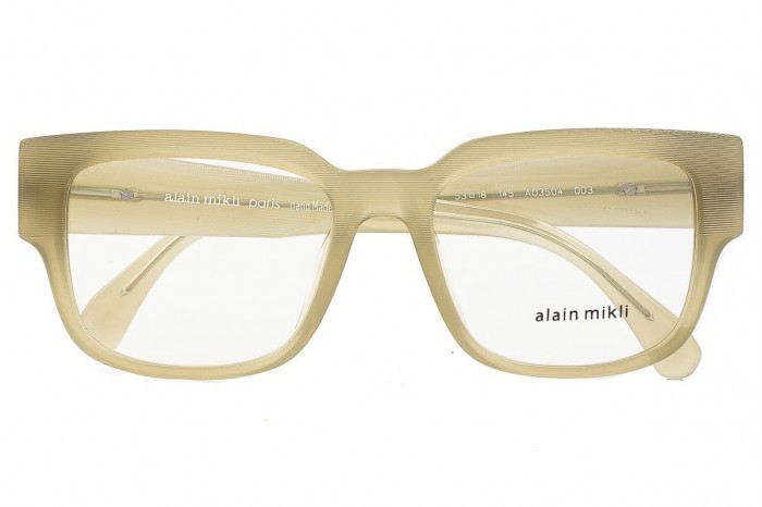 ALAIN MIKLI Eyeglasses A03504 003 Light green 2024