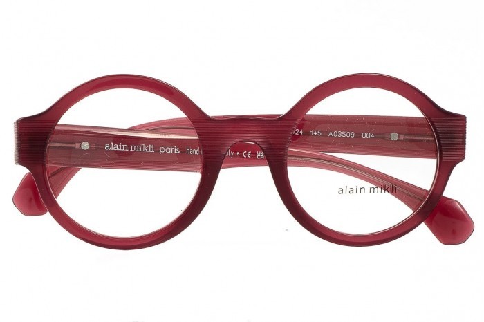 Cermin mata ALAIN MIKLI A03509 004 Antik merah jambu 2024