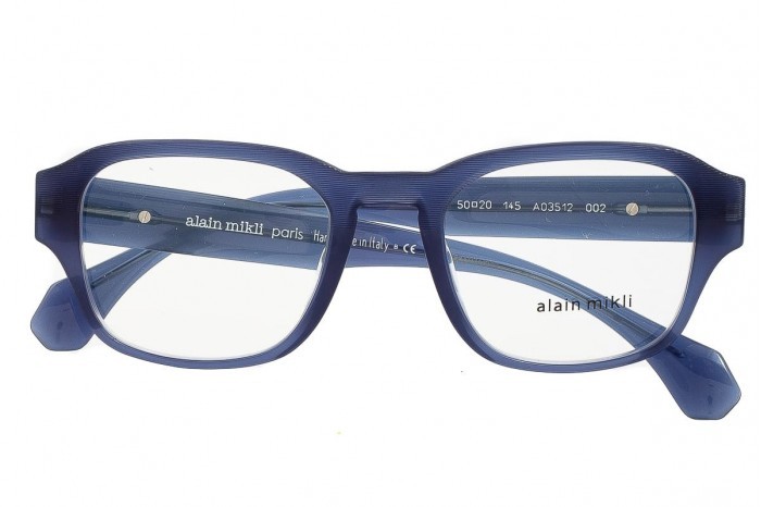 ALAIN MIKLI Eyeglasses A03512 002 Blue 2024