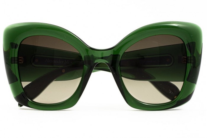 ALEXANDER MCQUEEN Солнцезащитные очки AM0402S 005 Зеленые 2024 г.