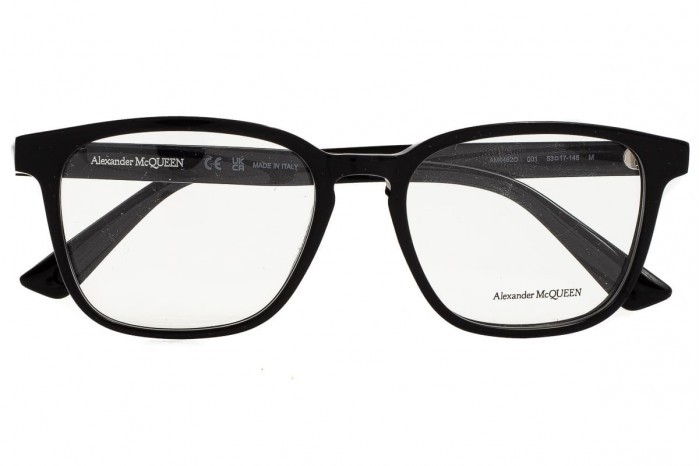 ALEXANDER MCQUEEN Eyeglasses AM0462O 001 Black 2024