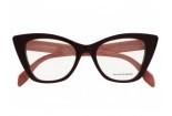 ALEXANDER MCQUEEN Eyeglasses AM0305O 004 Brown Pink 2024