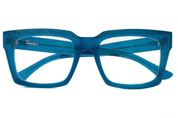 DANDY'S Eyeglasses Hermosa serie limitada de color verde azulado rugoso oscuro