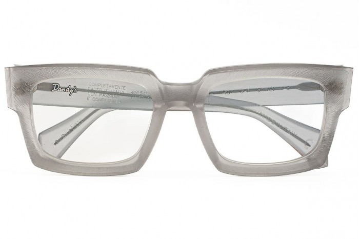 DANDY'S Troy Rough gr1 Grijze bril uit een gelimiteerde serie